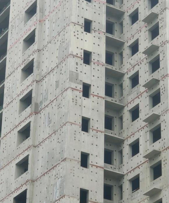 建筑外墙上为啥这么多洞？