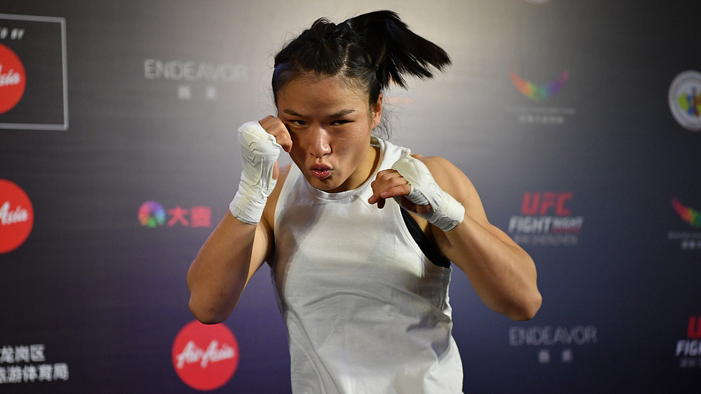 张伟丽参与反校园暴力公益广告：格斗精神的正向传递