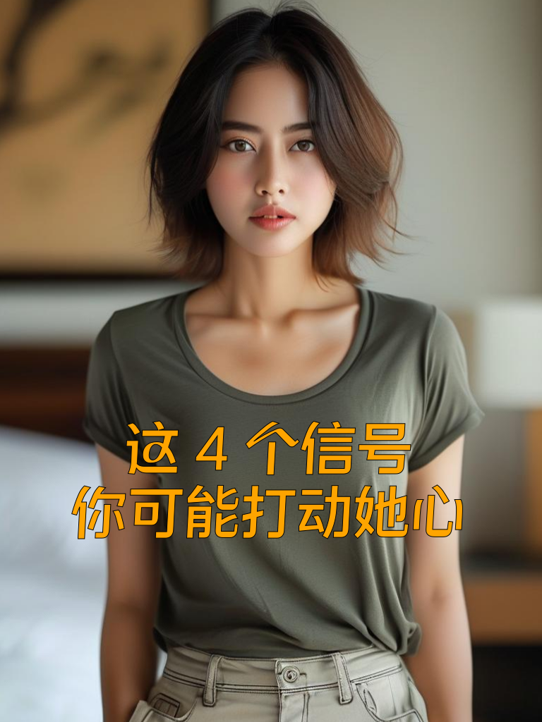 这4个信号，你可能打动她心