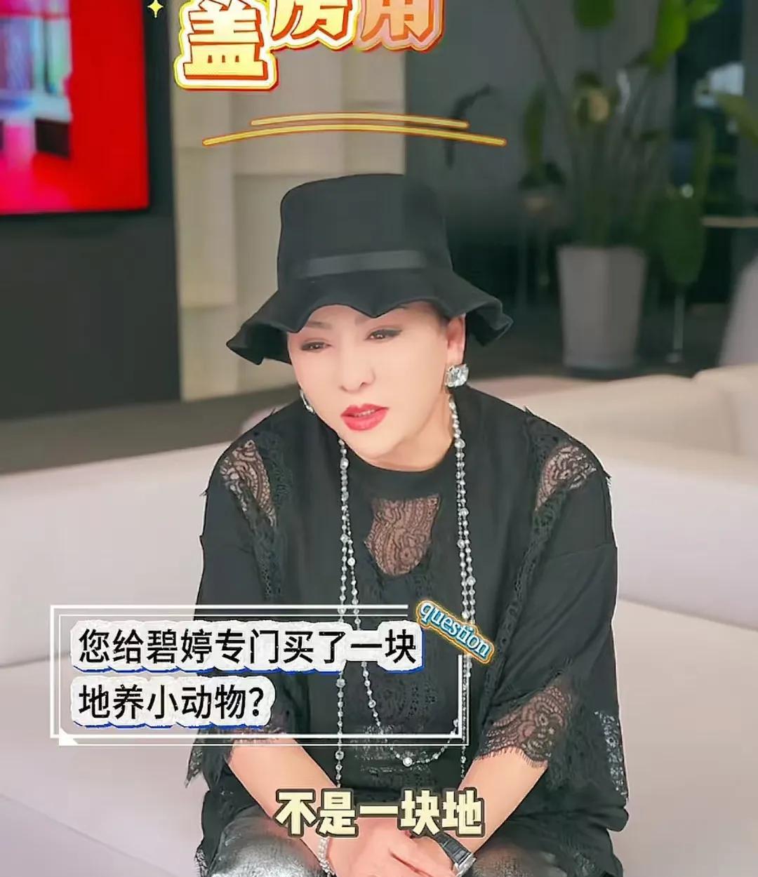 向太，辟谣了
给郭碧婷买一块地养小动物？向太说:“不是一块地，是好几块地，刚好是