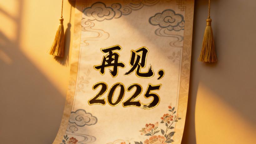 再见，2025。