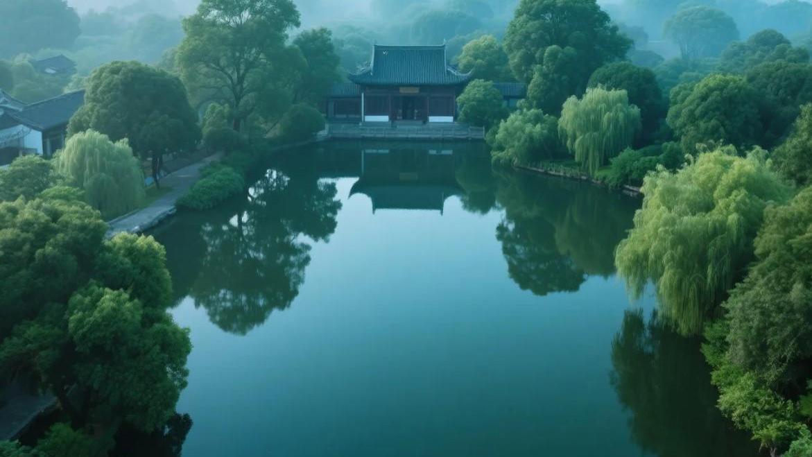 香客摸出活鱼鳞？普陀山千年放生池惊现"石鱼复活"异象！