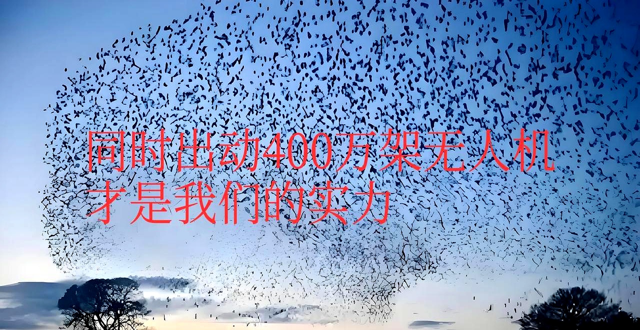 400架无人机就算大举轰炸？如果是400万架呢？

俄国人那点家底，出动几百