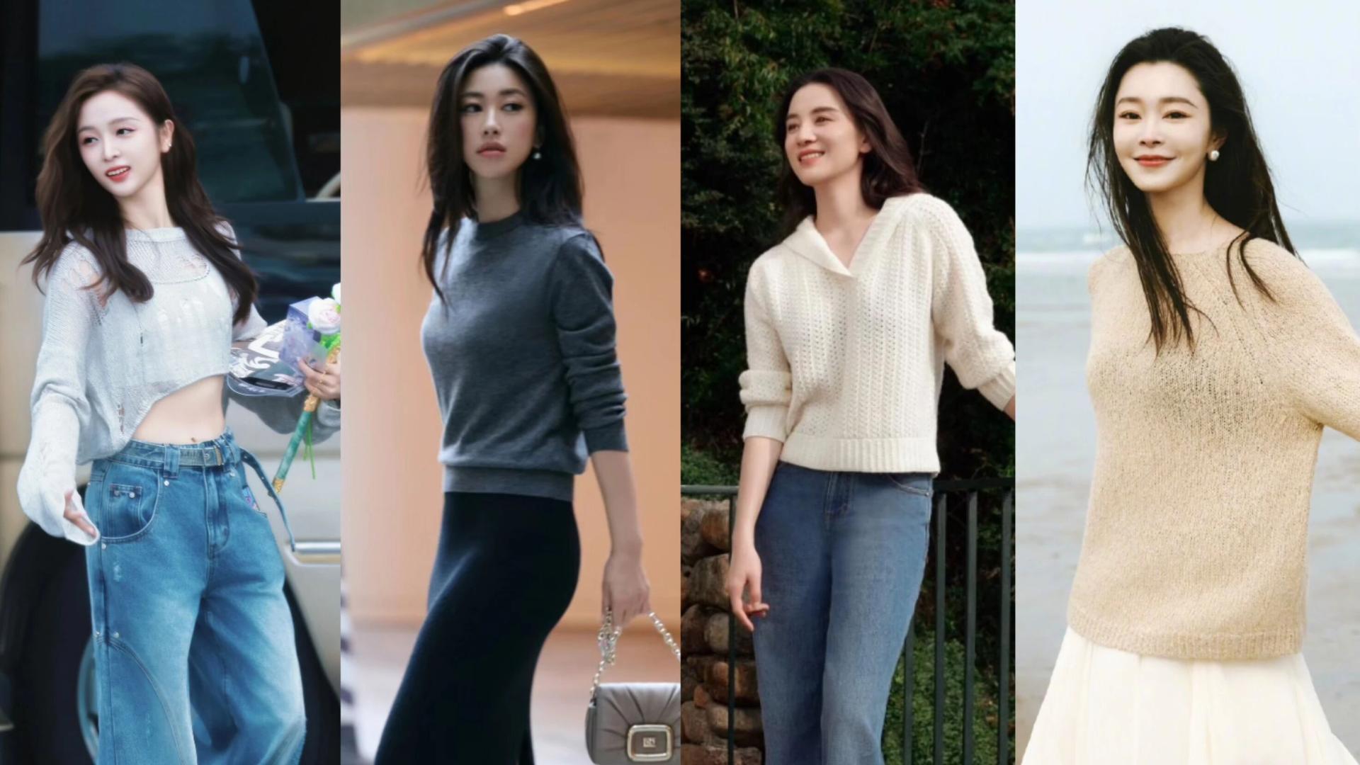 把夏天没说完的温柔，织进秋天的第一件毛衣里：薄毛衣早秋四个实用搭配思路与技巧