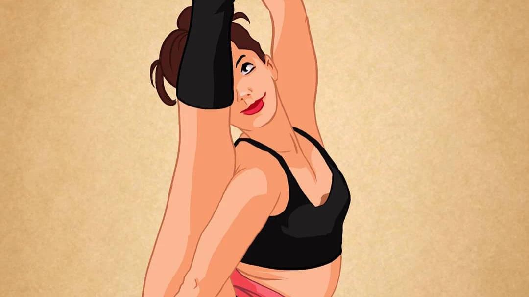 瑜伽教室一日游，彻底被老师“拿捏”！想划水？不存在的！