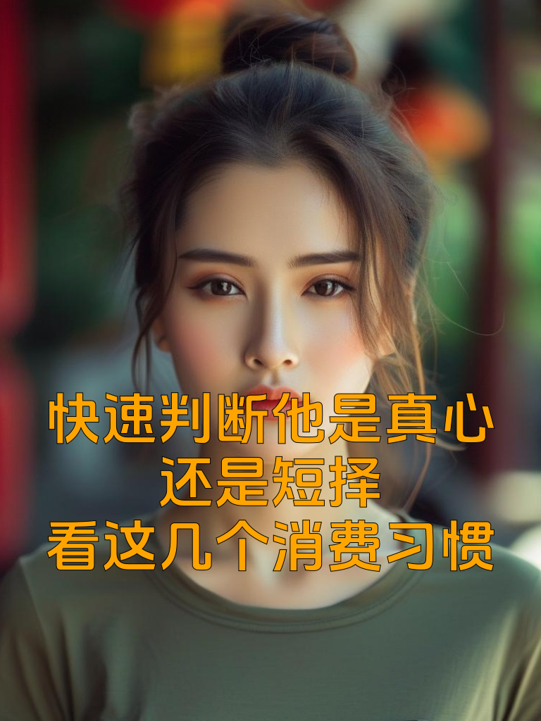 快速判断他是真心还是短择：看这几个消费习惯
