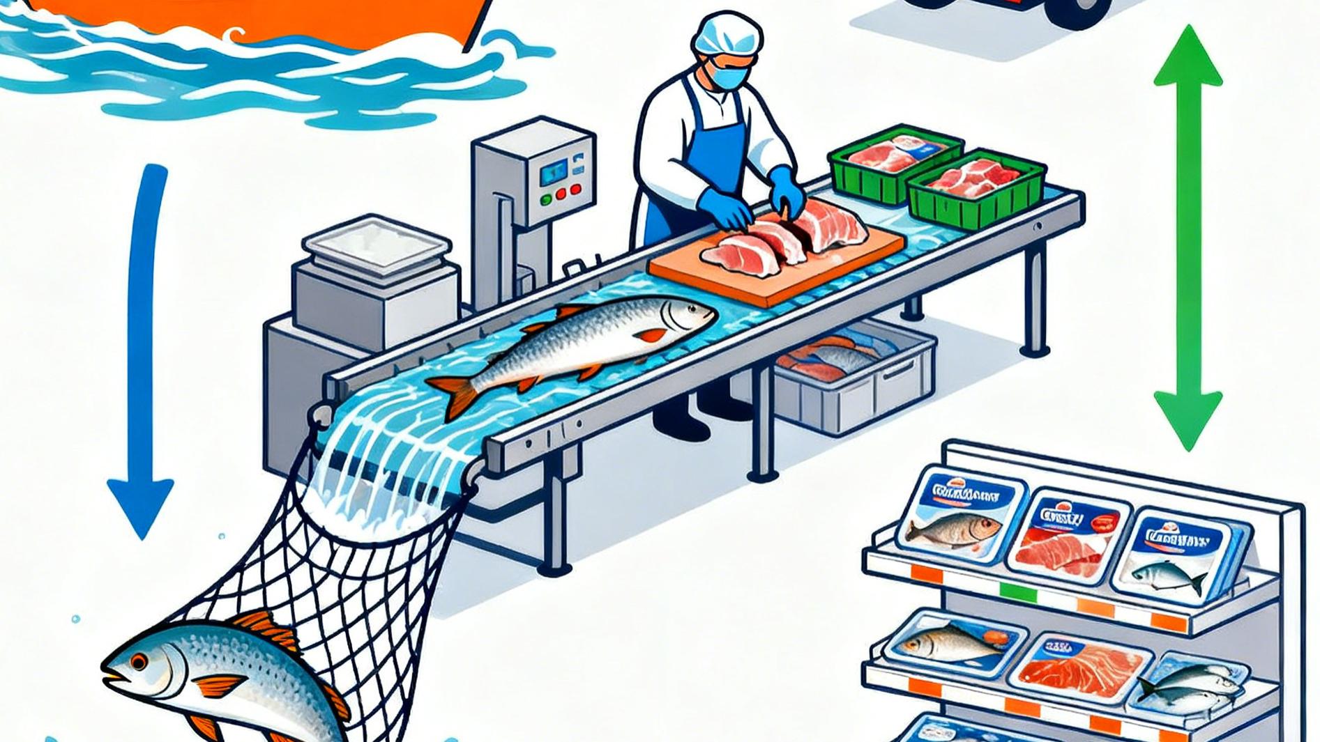 分析全球鱼类贸易如何将“永恒化学品”传播到世界各地