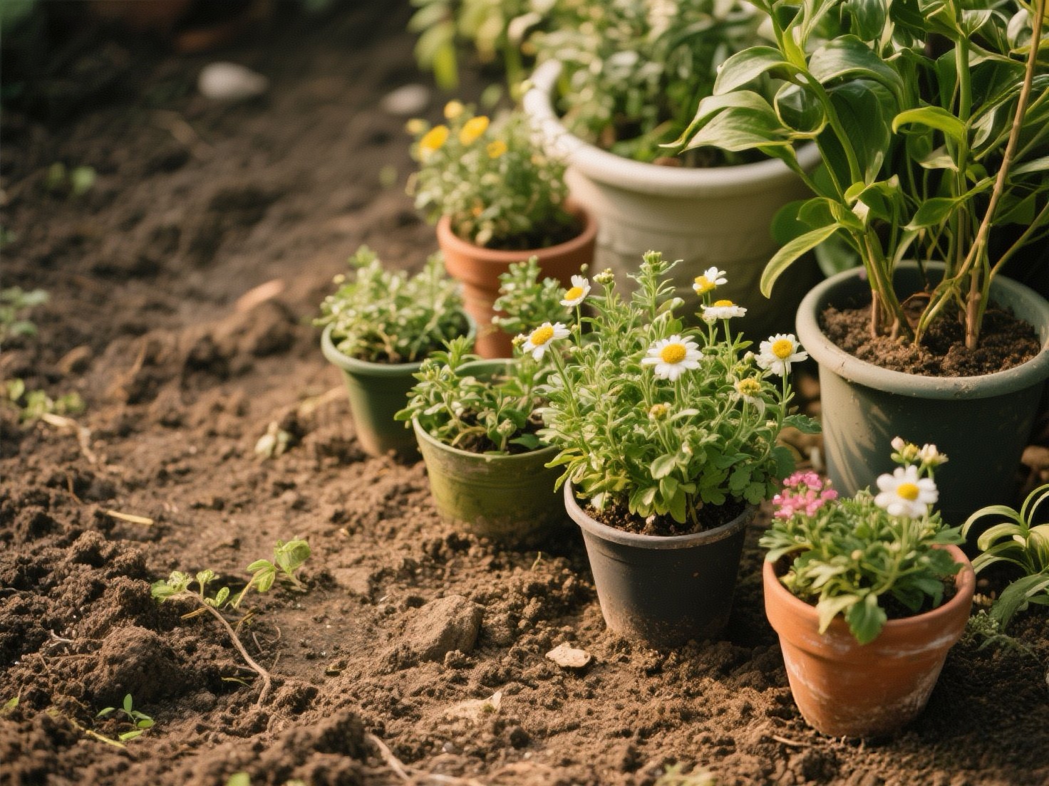 养花配土不用愁：电商买现成土省事，公园挖松针土也好用！