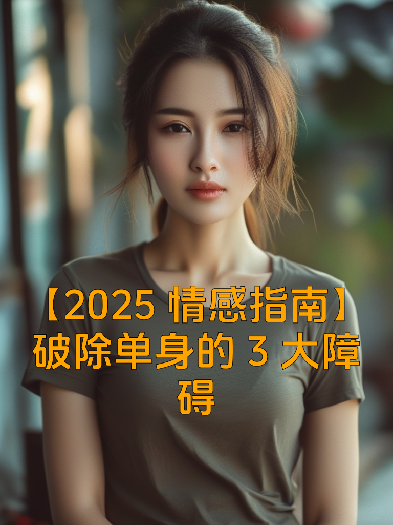 【2025情感指南】破除单身的3大障碍