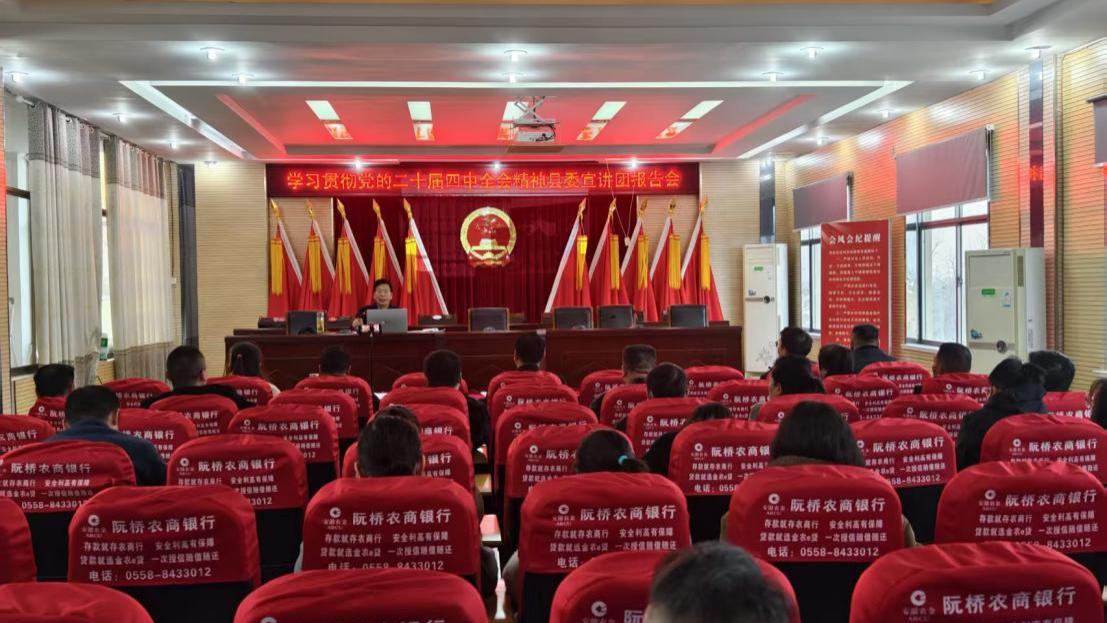 太和县委宣讲团走进阮桥镇