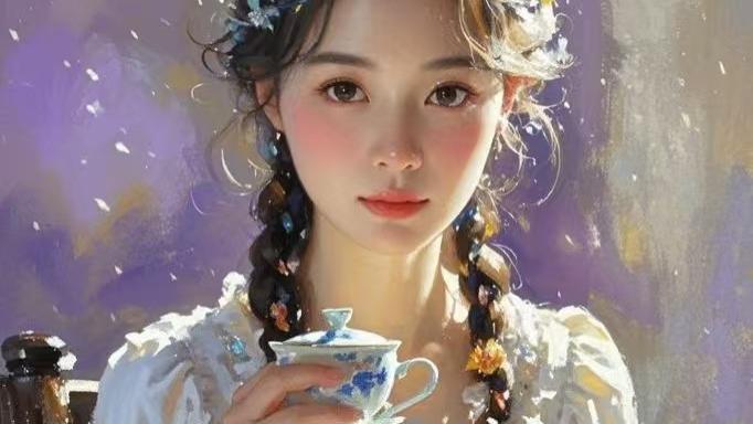 《姐妹情深》宛如一首无声的抒情诗，静静诉说着姐妹情深
