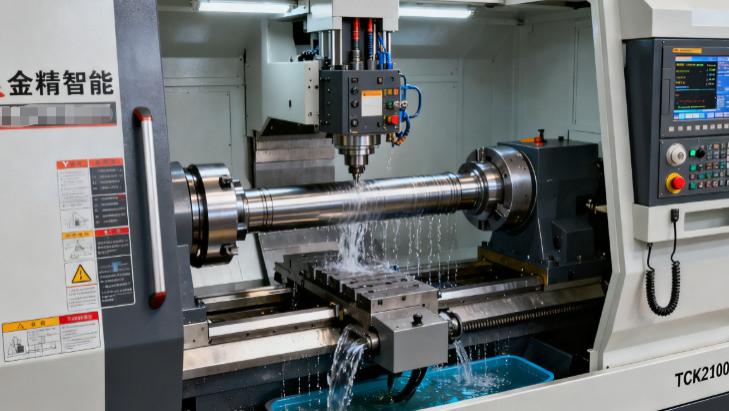 金精智能 TCK2100SYY：解长轴类零件加工效率精度难题