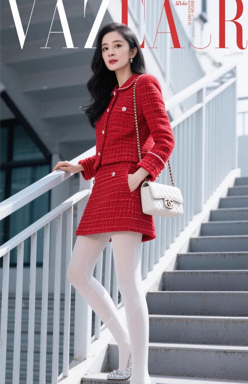 杨幂这样的穿搭你觉得优雅吗？
杨幂的是穿搭审美一直是在线的，也是众多粉丝追捧和模
