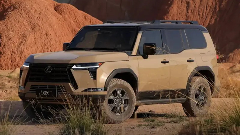 雷克萨斯新款GX上市 售价77.8万元起 升级底盘高度与实用配置
