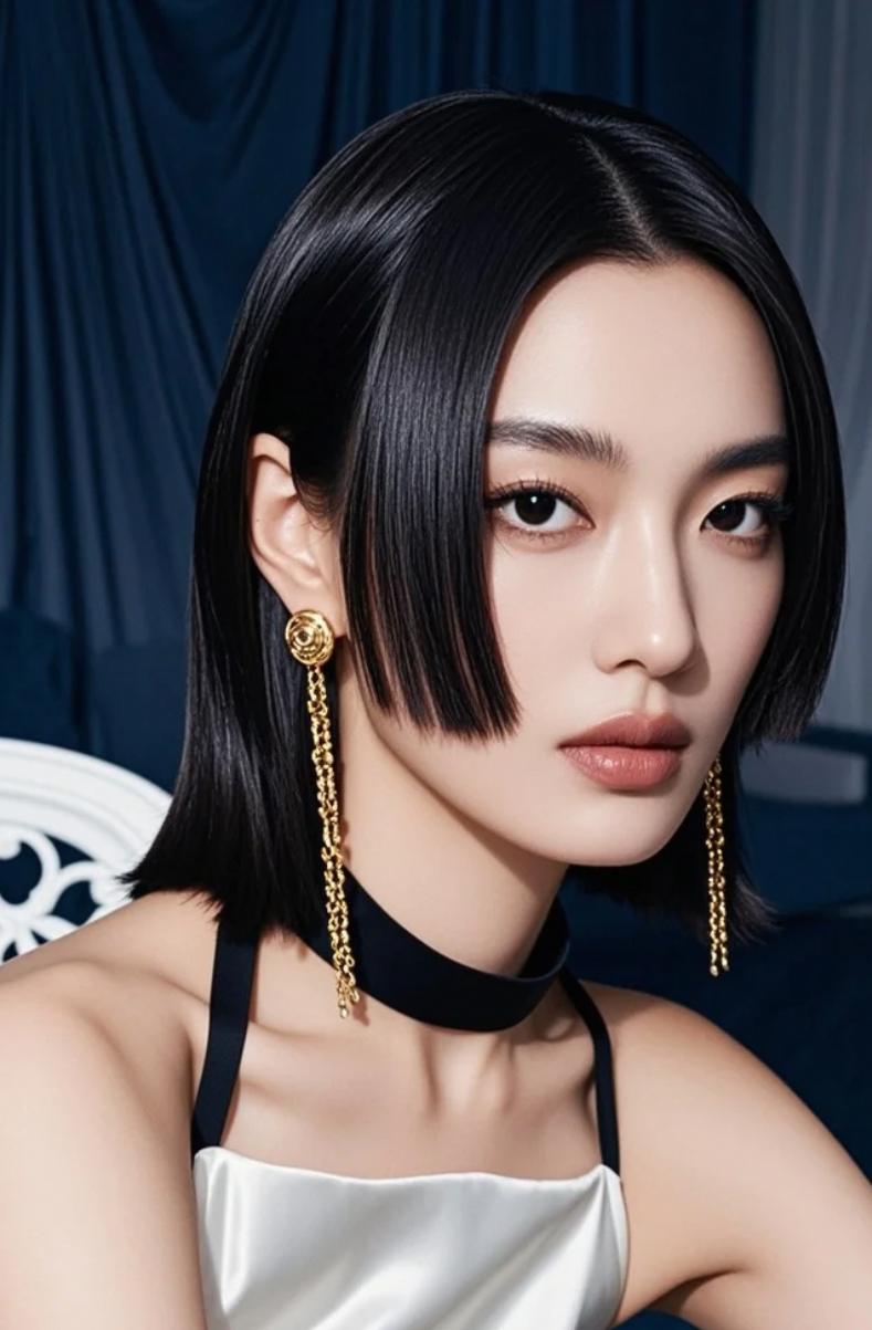 在黑与金之间，她找到了属于自己的气场