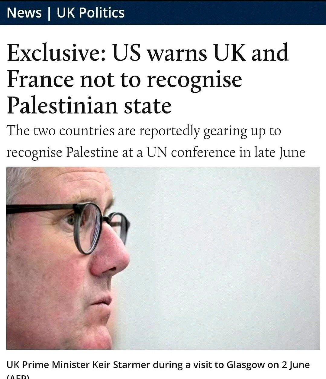 美国不让英法承认巴勒斯坦





---





谁能想到，就在眼皮子底下，