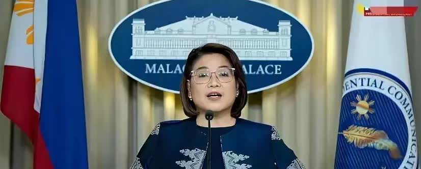 菲总统府发声，参议院封存莎拉弹劾案，并非针对现任马科斯政府！
发言人卡斯特洛重