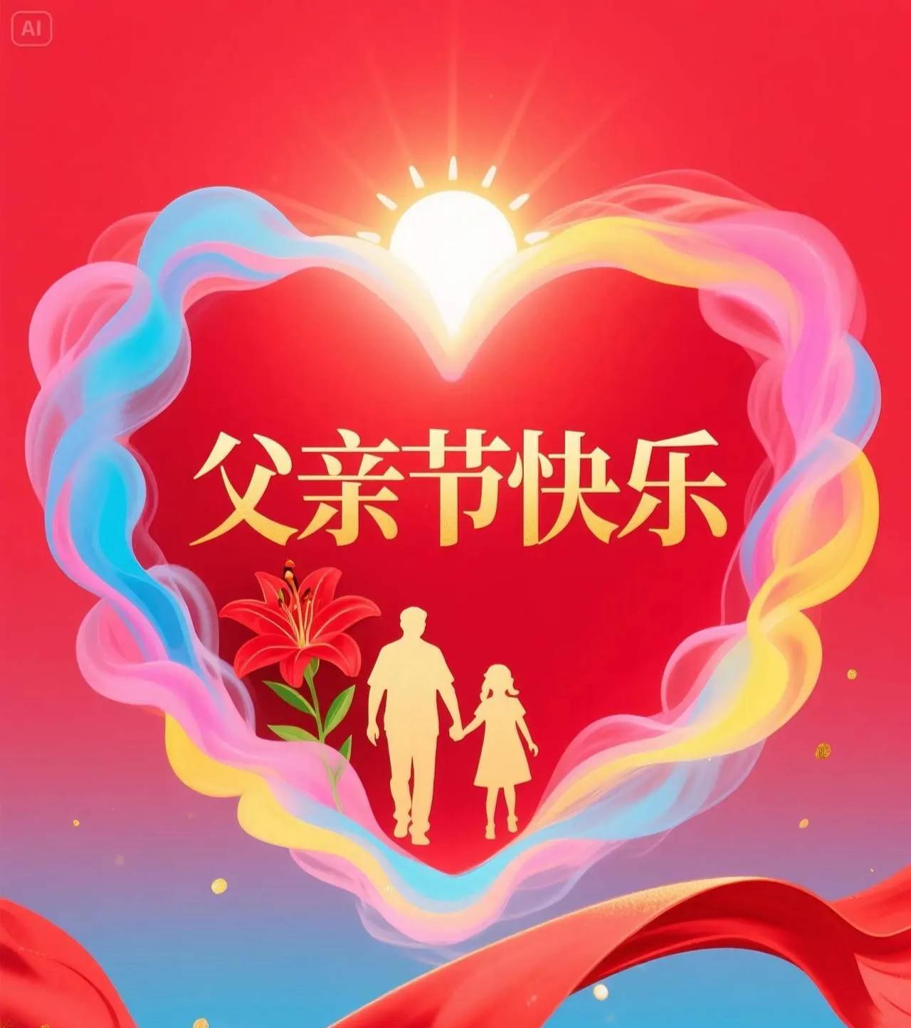 今天是父亲节。
祝福每一位父亲。
父亲节快乐！
#父亲节# #父亲节快乐#