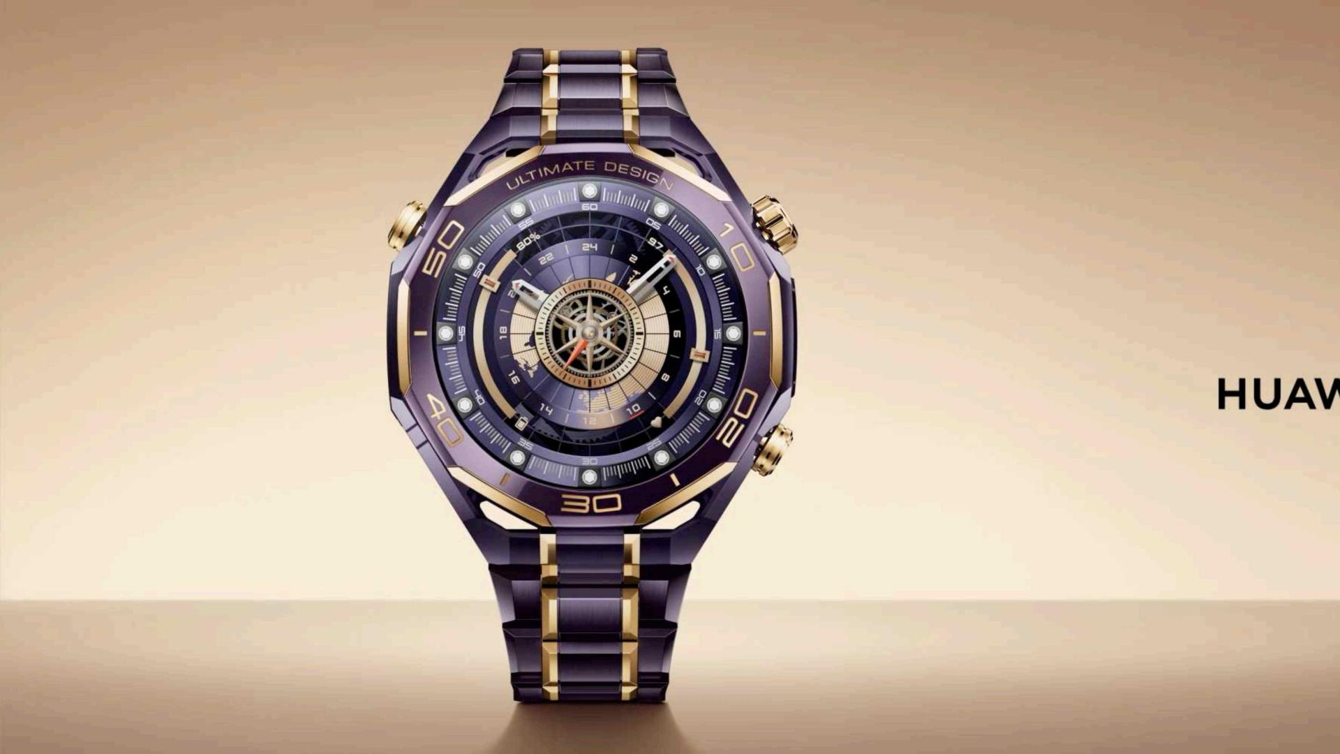 新款华为非凡大师手表发布：紫气金来，定义高端智能腕表新标杆