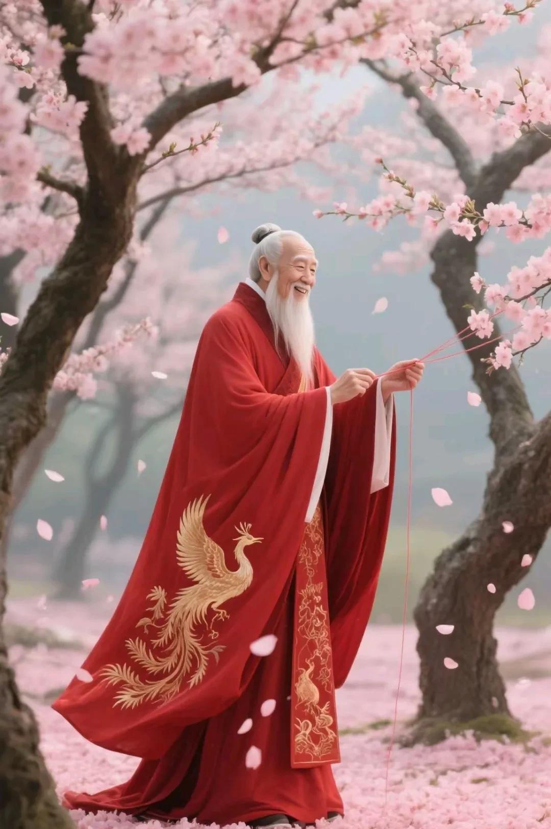 月老之签：红线早系，静待缘来
家中儿女婚恋，常令父母辗转难眠，然月老祠中，签语早