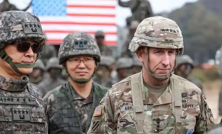 #驻韩美军试图威慑中国# 驻韩美军试图将任务范围扩大至“威慑中国”，这是美国在东