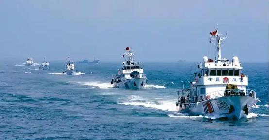 【多支海警编队倾巢出动“包围”台岛，环岛执法为何故意留出“缺口”？】
解放军东部