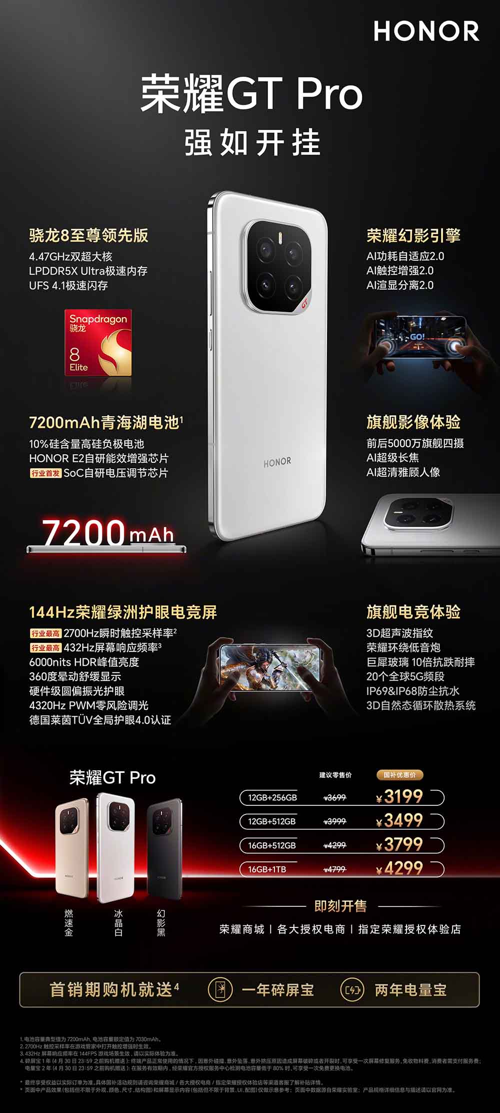 荣耀GT Pro发布