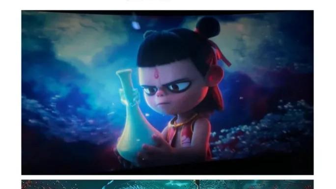 年轻人进影院再刷《哪吒2》 要的只是巨幕带来的震撼体验?