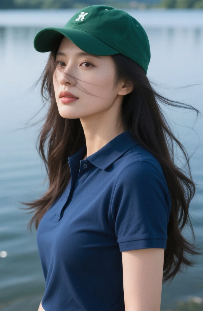 她不是在拍照，是在定义什么叫“松弛感美人”
