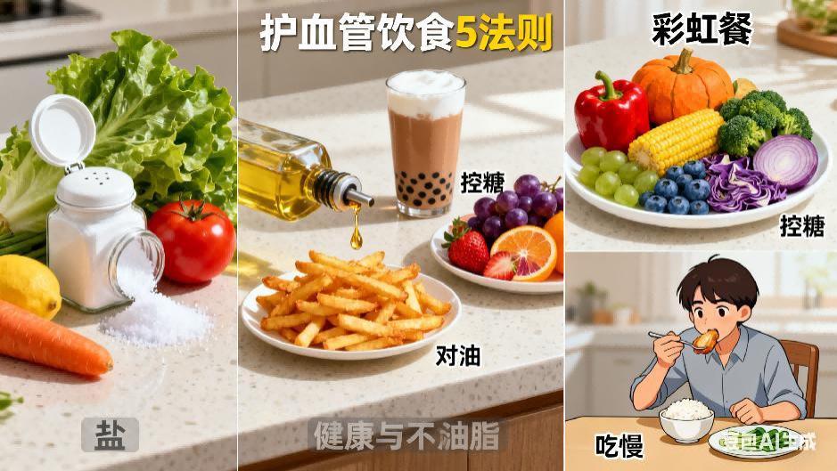 吃错饭也会伤血管！这些饮食信号要警惕，这样吃能护好心脑