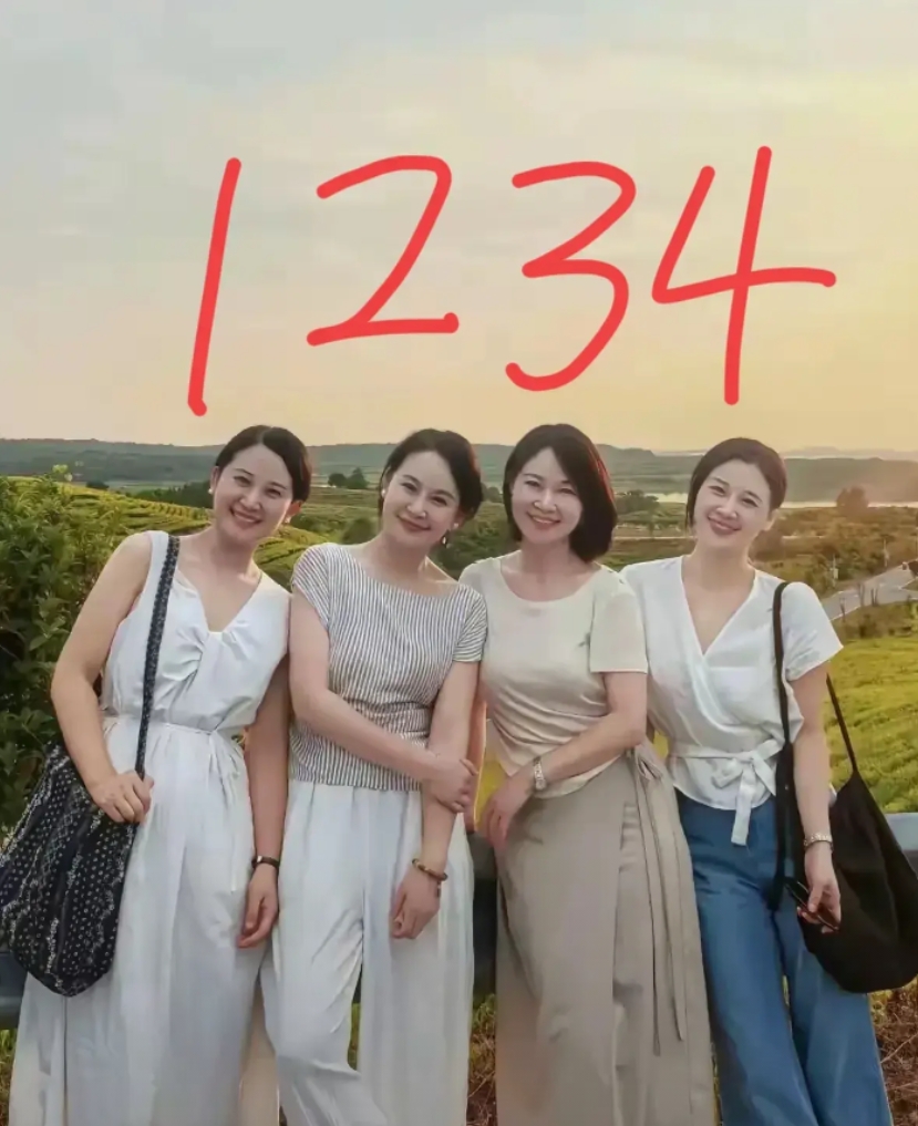 4个美女，哪个最漂亮最有气质？