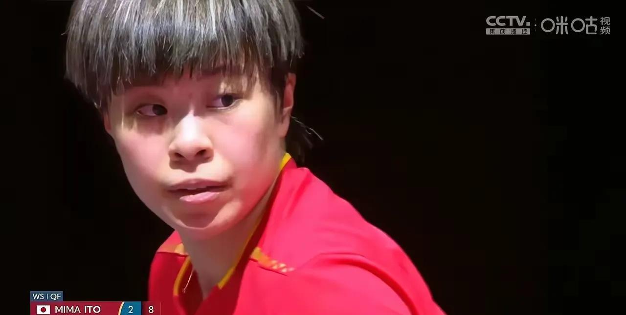 多哈世锦赛女单8进4决赛，世界第四王艺迪以1：4爆冷输给了世界第九的日本选手伊藤