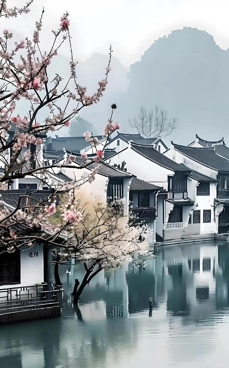 古诗词解析与鉴赏
（24）古诗词《江南水乡》：诗词中的水韵与人情
江南水乡，一个