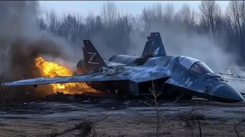 大开眼界！
乌克兰特工渗入到俄罗斯空天军基地，烧毁了一架苏-27战机，然后大摇大