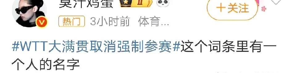 樊振东不参加WTT赛事可以理解成他是在和WTT不合理规则硬刚。可是樊振东不参加世