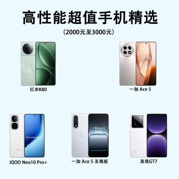 买手机不踩雷，这五款手机很适合大学生！

有很多同学在纠结，预算在2000元至3