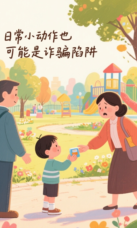 警惕！这些日常小动作可能是诈骗陷阱

生活中，一些看似平常的举动，可能暗藏骗局。