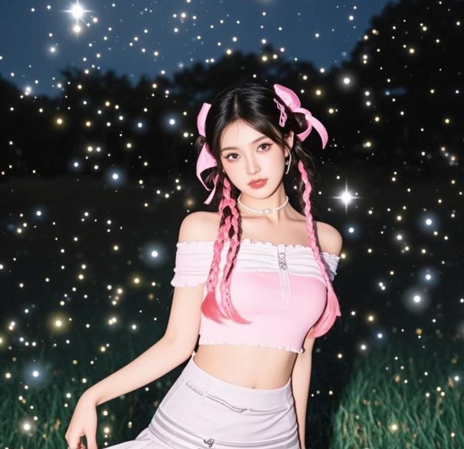 她站在夜色里等一个人……你觉得是谁？