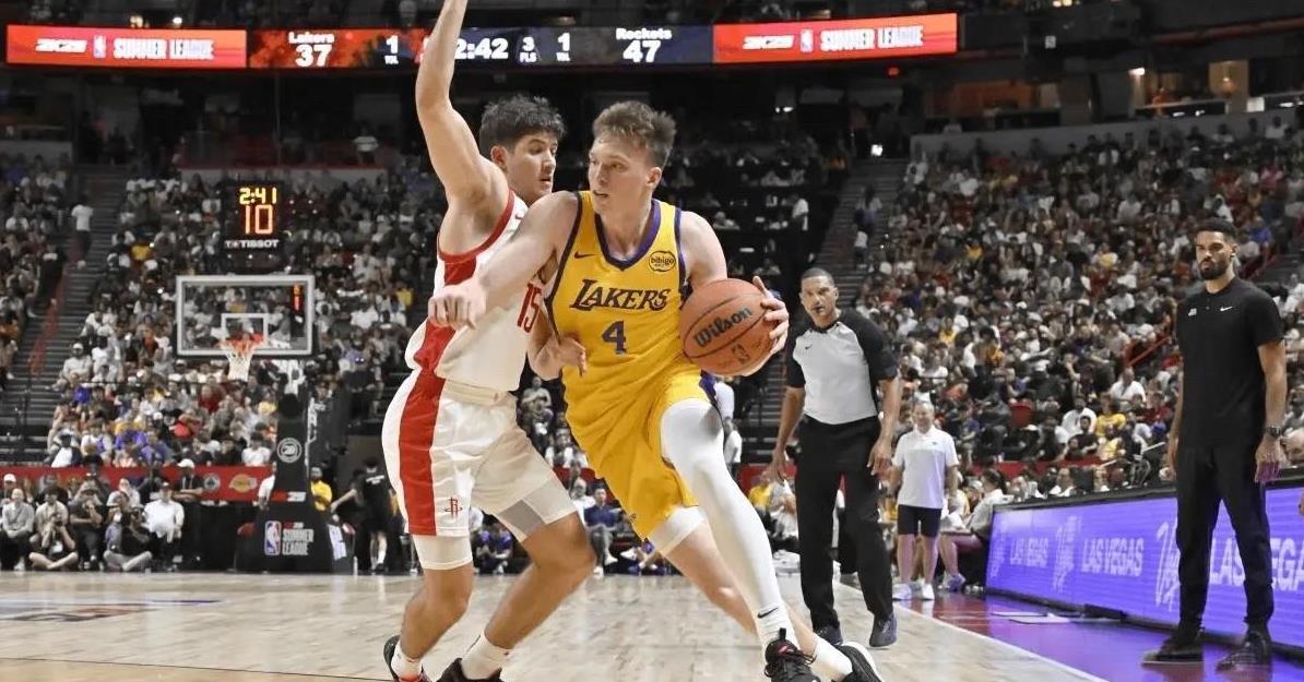 克内克特真独啊
夏季联赛湖人78-87不敌凯尔特人，赛后记者Tony Jones