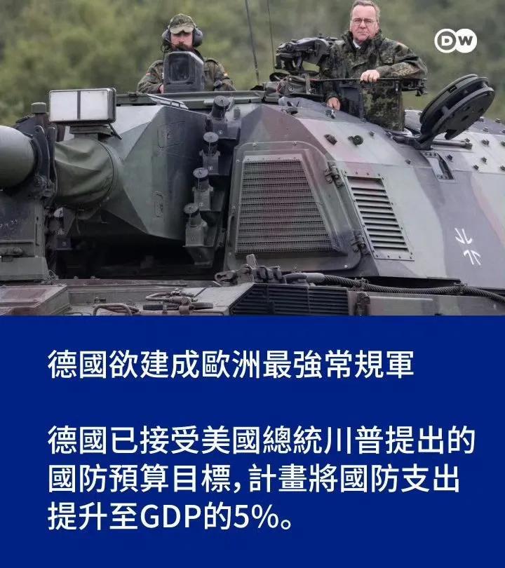 德国要建欧洲最强军队了。