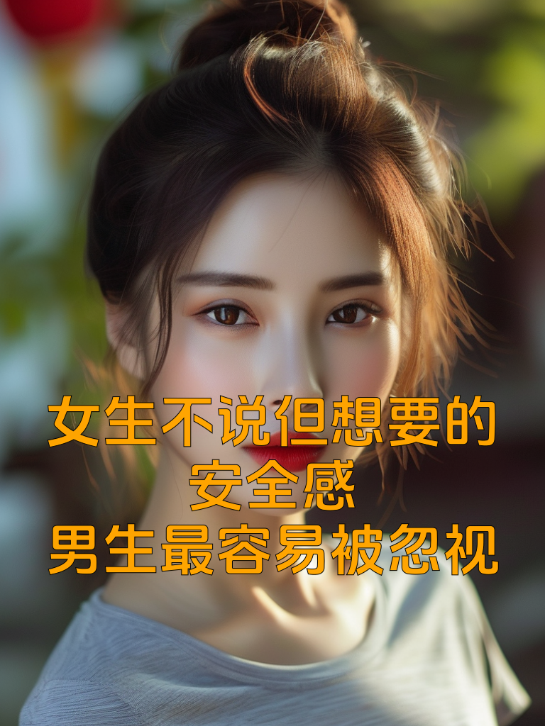 女生不说但想要的安全感：男生最容易被忽视