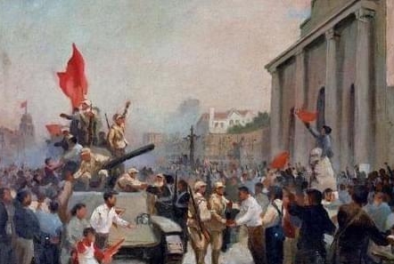 1949年3月25日凌晨，睡梦中的蒋介石被俞济时叫醒，得知他的警卫师居然起义了。