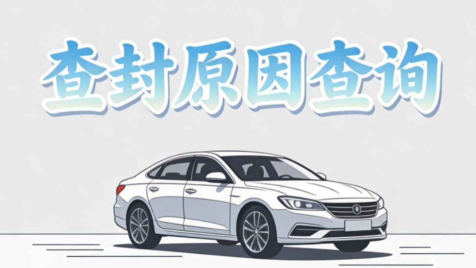 交管 12123 显示查封？如何查询车辆查封原因？这 6 类常见查封原因，车主一定要提前规避！