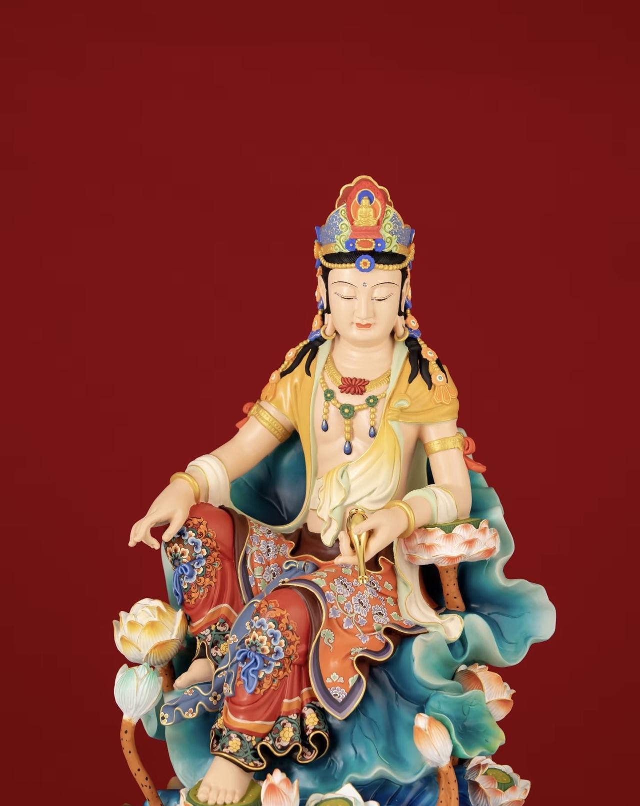 现代工艺纯铜
观自在菩萨