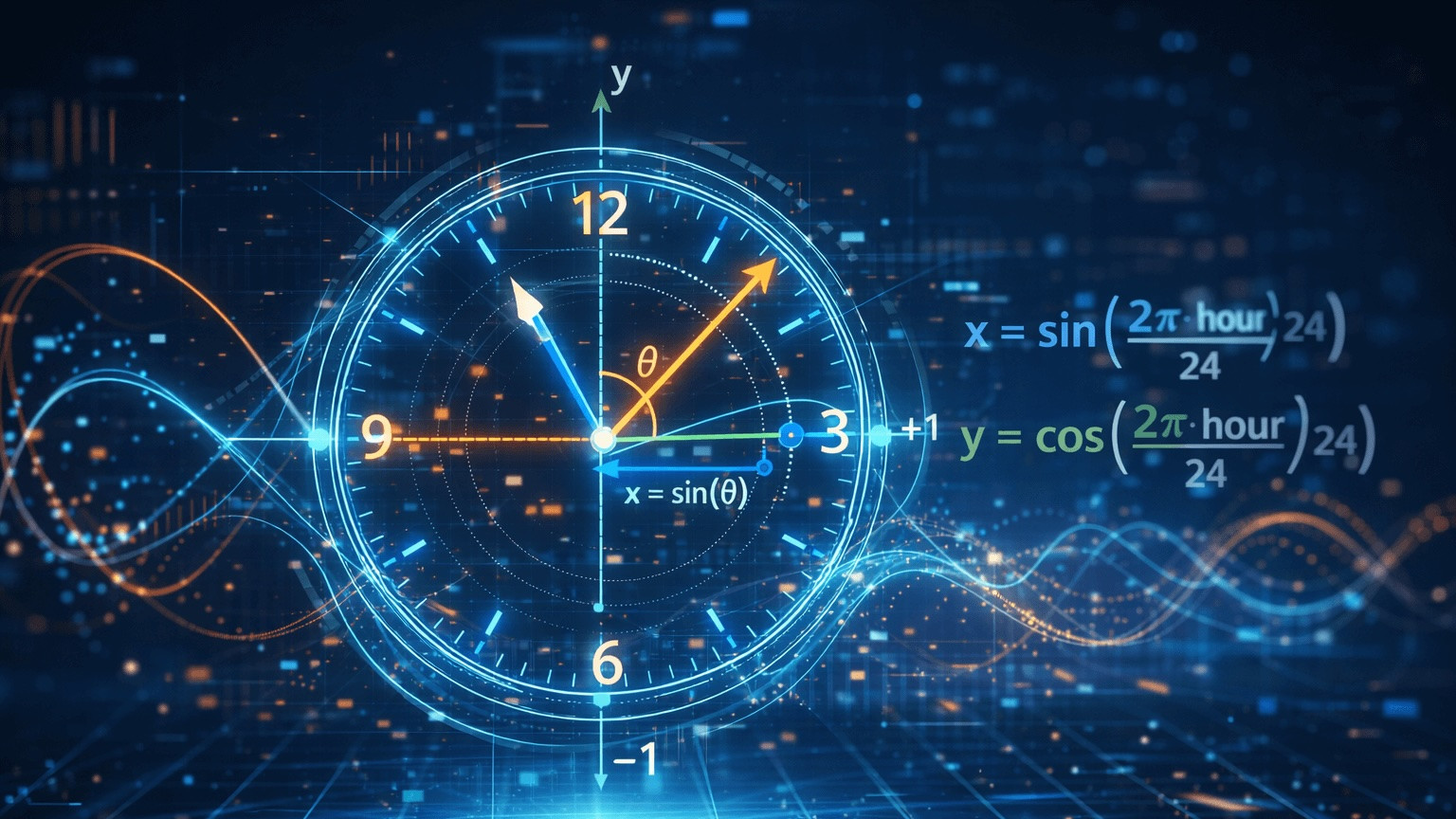 机器学习时间特征处理：循环编码（Cyclical Encoding）与其在预测模型中的应用
