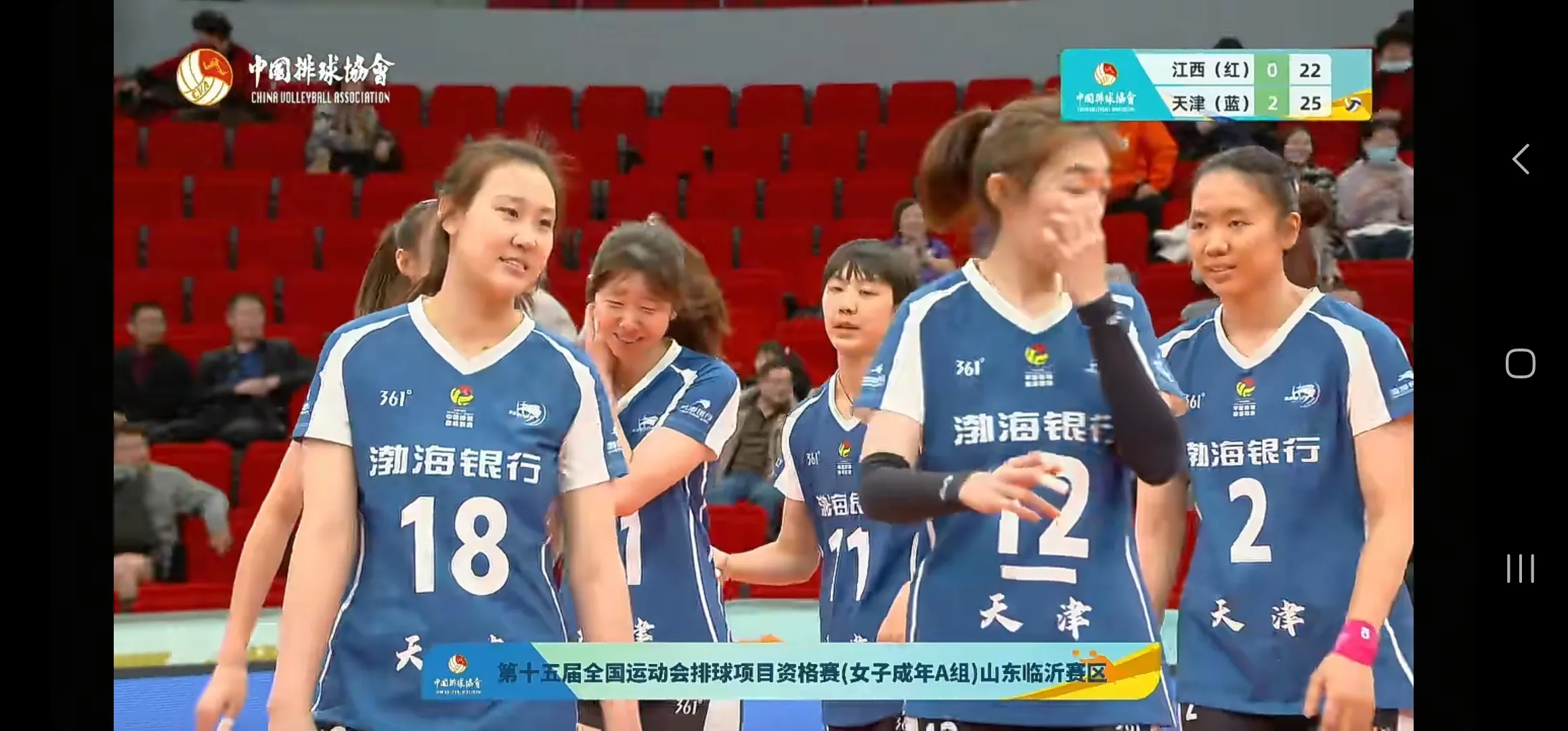 天津女排3-0胜江西8个“没想到”
①刘美君因病缺阵没想到，
②与江西学生军竟打