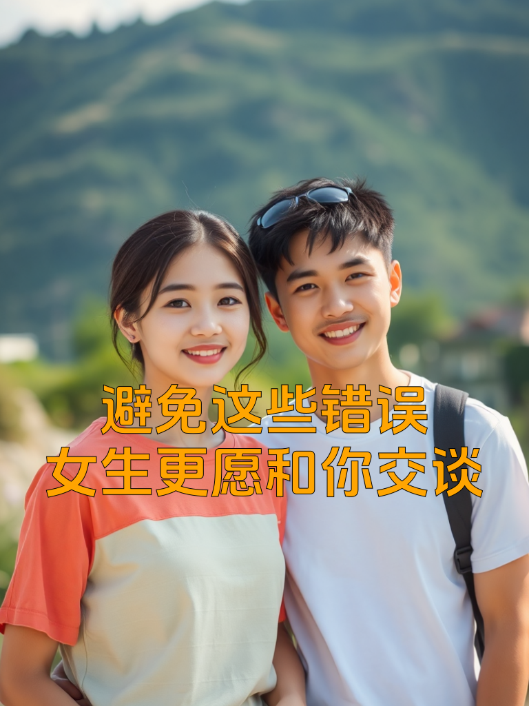 避免这些错误，女生更愿和你交谈