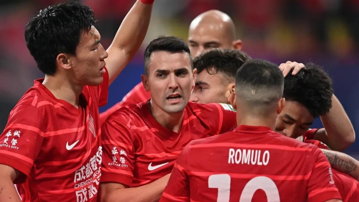 中超积分榜：韦世豪破门难救主成都1：2天津, 西海岸1：0三镇大雨中断