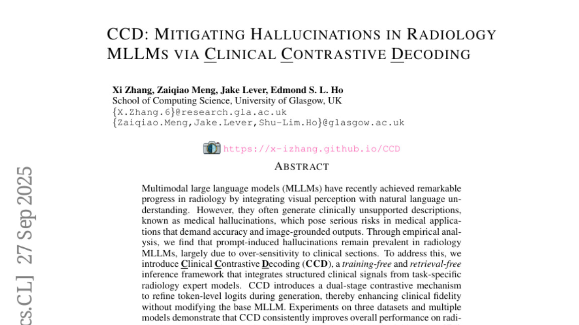 格拉斯哥大学新技术解决AI医生"看图说话"的致命缺陷
