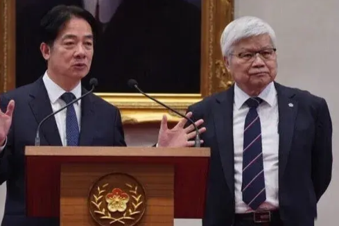 太“硬气”了，赖清德就是要用自己的脸打肿特朗普的手

今天，赖清德和台积电董事长